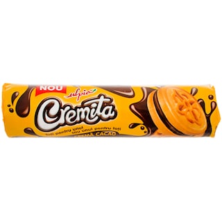 Ulpio | Cremita | Biscuiti cu vanilie si cacao 123g