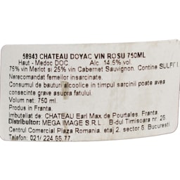 Chateau Doyac | Vin rosu 0.75L