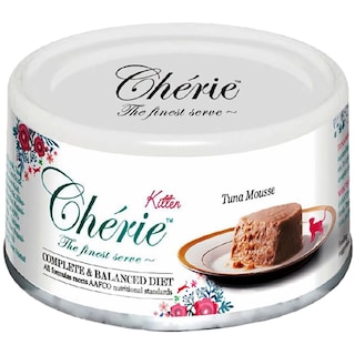 Cherie | Hrana umeda pentru pisici junior, mousse cu ton 80g