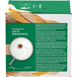 Starbucks | Cafea Latte Macchiato, 2x6 capsule