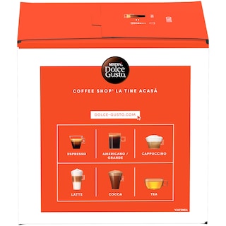 Nescafe | Dolce Gusto | Cafea Lungo, 16 capsule