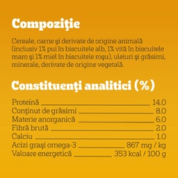 Pedigree | Biscrok | Hrana complementara pentru caini adulti 200g