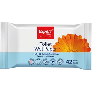 Expert wipes | Hartie igienica umeda, 42 buc.
