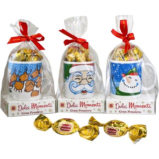 Gran Pensiero | Bomboane de ciocolata cu lapte in cana de ceramica 100g