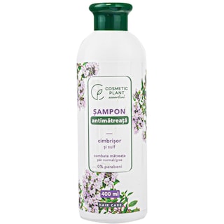 Cosmetic Plant | Sampon antimatreata cu cimbrisor si sulf 400ml