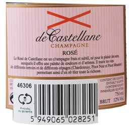 De Castellane | Sampanie roze  0.75L