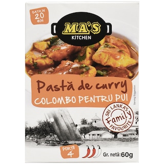 Ma's | Pasta de curry Colombo pentru pui 60g