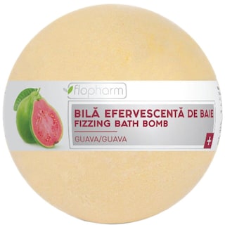 Flopharm | Bila efervescenta de baie Guava 160g