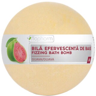 Flopharm | Bila efervescenta de baie Guava 160g