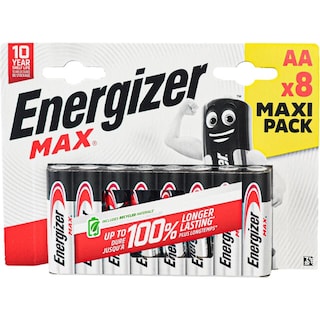 Energizer | Baterii AA, 8 bucati