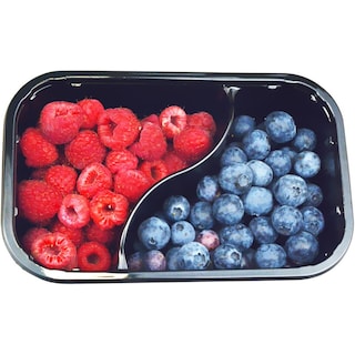 (produs ambalat) | Mix zmeura si afine, import 250g