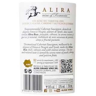Alira | Vin rose sec 0.75L