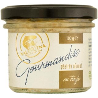 Valeputna | Gourmandisse | Pastrav afumat cu trufe 100g