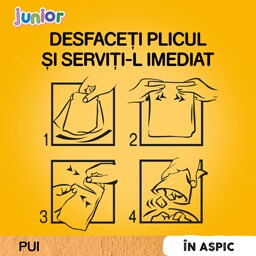 Pedigree | Hrana completa pentru catei Junior cu pui si orez 100g