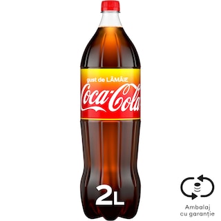 Coca-Cola | Bautura racoritoare carbogazoasa cu gust de lamaie 2L