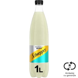 Schweppes | Apa tonica Bitter Lemon Zero Zahar 1L