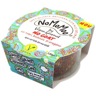 NoMoMoo by Vegan Gourmet | No goat cu rosii, busuioc & oregano 120g