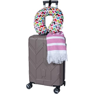 French Bull | Geanta de voiaj cu roti, 57x37x23cm, sampanie