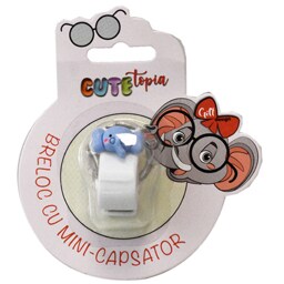 (bucata) | Breloc cu mini-capsator