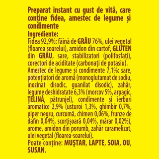 Maggi | Preparat instant cu fidea si gust de vita 59.2g