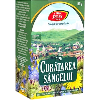 Fares | Ceai din plante medicinale pentru curatarea sangelui 50g