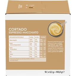 Nescafe | Dolce Gusto | Cafea Cortado Espresso Macchiato, 16 capsule