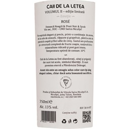 Caii de la Letea | Vin rose Feteasca Neagra & Pinot Noir 0.75l