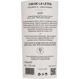 Caii de la Letea | Vin rose Feteasca Neagra & Pinot Noir 0.75l