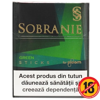Sobranie | Rezerve de tutun Green Sticks