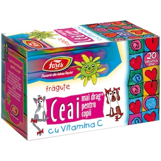 Fares | Ceai vitaminizat pentru copii 20 pliculete 20x2g