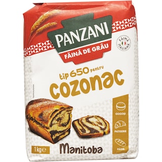 Panzani | Faina de grau tip 650, pentru cozonac 1kg