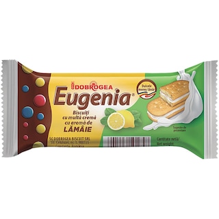 Eugenia | Biscuiti cu crema de lamaie 36g