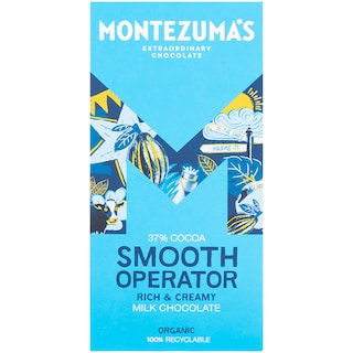 Montezuma's | Ciocolata cu lapte bio cu 37% cacao 90g