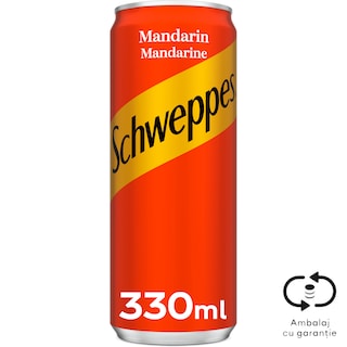 Schweppes | Apa tonica cu suc de mandarine 330ml