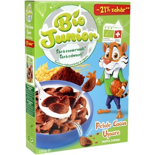 Bio Junior | Cereale cu cacao Petale usoare 250g