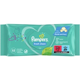 Pampers | Servetele umede Fresh Clean, 52 bucati