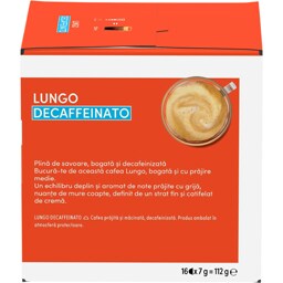 Nescafe | Dolce Gusto | Cafea Lungo Decaffeinato, 16 capsule