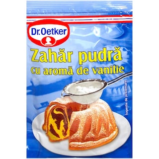 Zahar pudra cu aroma de vanilie 80g