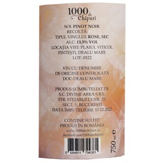1000 Chipuri | Vin rose 0.75L