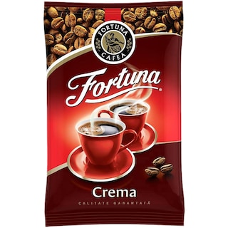 Fortuna | Crema | Cafea macinata si prajita 100g