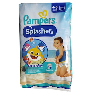 Pampers | Scutece chilotel pentru baie, Marimea 4-5, 9-15 kg, 11 buc