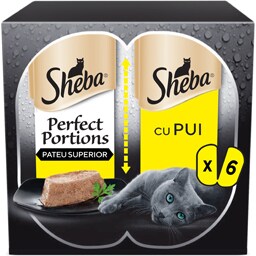 Pate cu pui pentru pisici 6x37.5g