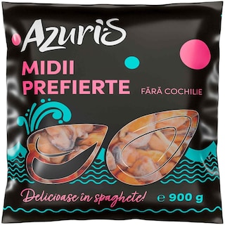 Azuris | Midii prefierte fara cochilie 900g