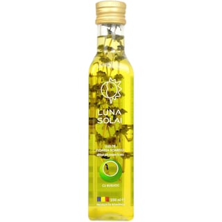 Luna Solai | Ulei de floarea-soarelui cu busuioc 250ml