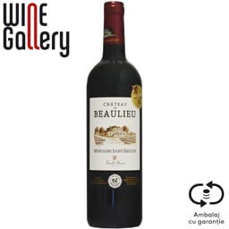 Chateau De Beaulieu | Vin rosu sec Montagne Saint-Emilion 0.75L