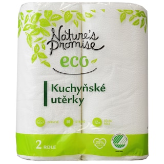 Nature's Promise Eco | Prosoape de bucatarie, 2 straturi, 2 role