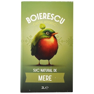 Boierescu | Gustul Autentic | Suc natural de mere 2L