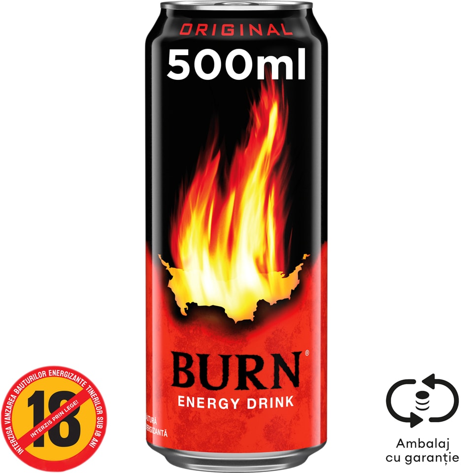 Burn | Bautura energizanta Original 0.5L | Mega-image