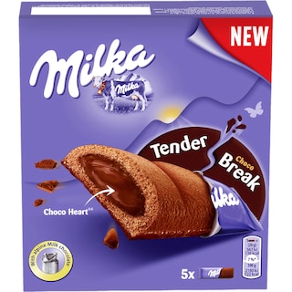 Milka | Batoane de ciocolata Tender break cu cacao 130g