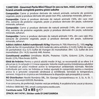Gourmet Gold | Hrana umeda pentru pisici cu ton, miel, curcan si rata in sos 12x85g